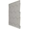 Ekena Millwork 19 5/8in. W x 19 5/8in. H Honeycomb EnduraWall Decorative 3D Wall Panel Covers 2.67 Sq. Ft. WP20X20HBDST - alternate 5